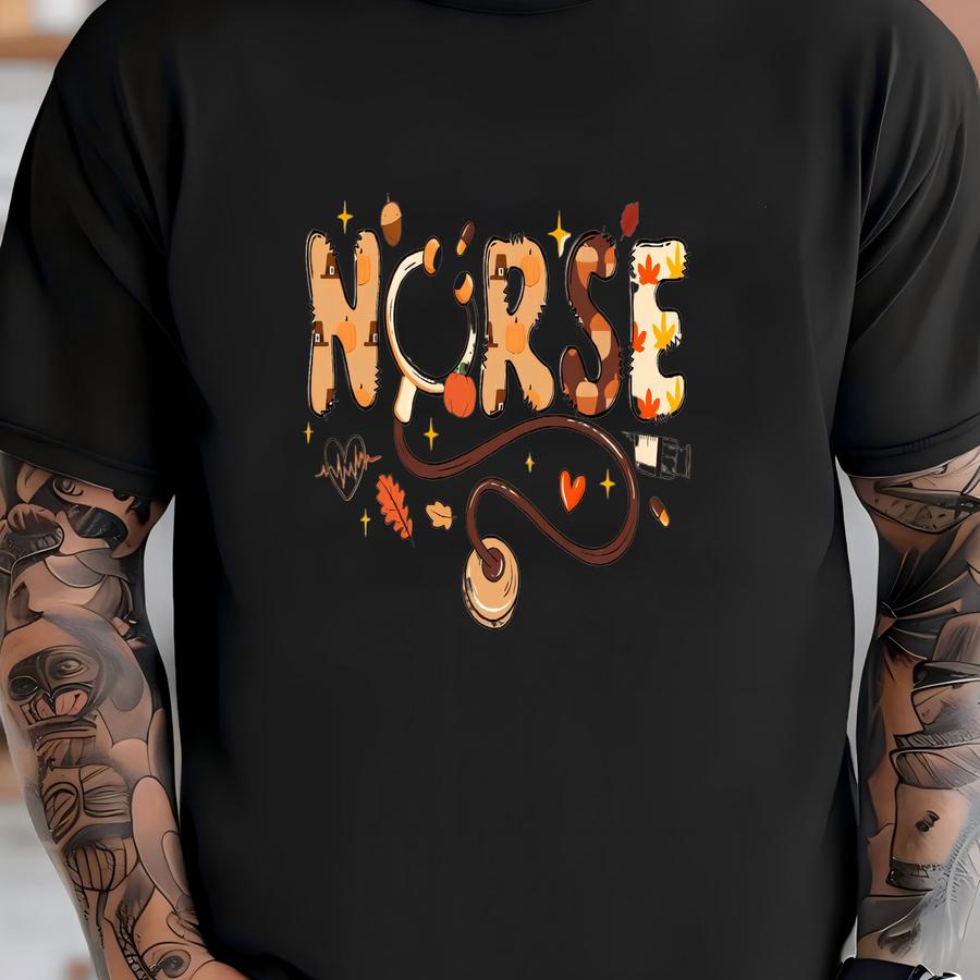 Nurse Thanksgiving Day Shirt, Nurse Era Shirt, Thankful Day Nurse Shirt, Spooky Nursing Hoodie, Nurse Appreciation Tee T-shirt