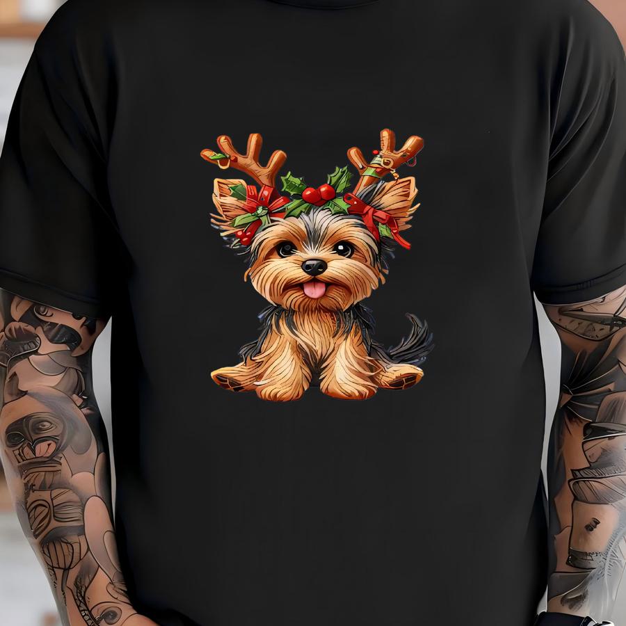 Custom Dog Christmas Sweatshirt Pet Lover Crewneck Shirt