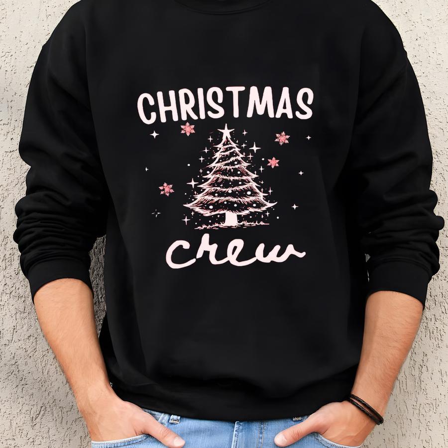 Christmas Crew Shirt Matching Family Christmas Shirts Holiday Group Outfit Xmas Morning Outfit Tees Funny Family Christmas Tshirts Christmas Sweatshirt
