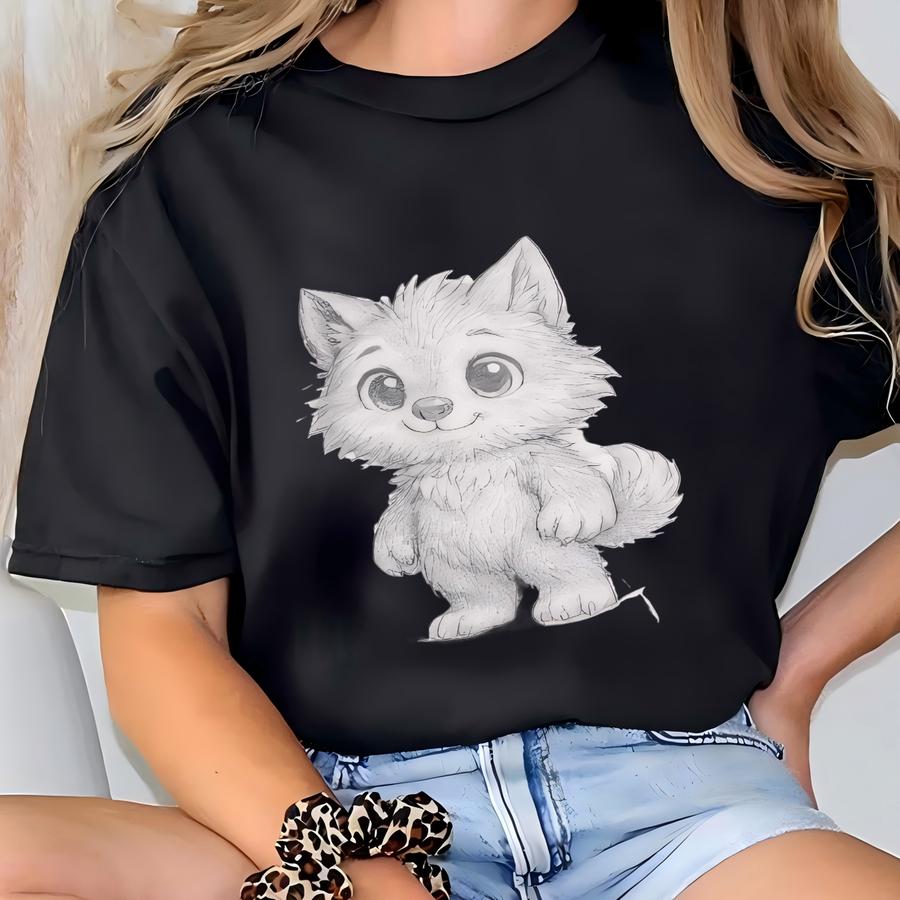 Cute Dogman Hoodie | Werewolf Cryptid Sweatshirt | Fun Monster Gift For Fans T-shirt