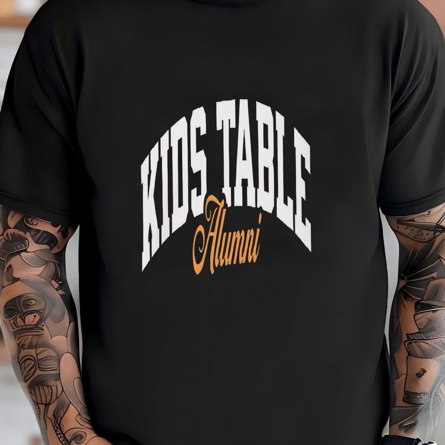 Kids Table Alumni Sweatshirt, Matching Thanksgiving Sweater,thanksgiving Group,friendsgiving Crewneck T-shirt