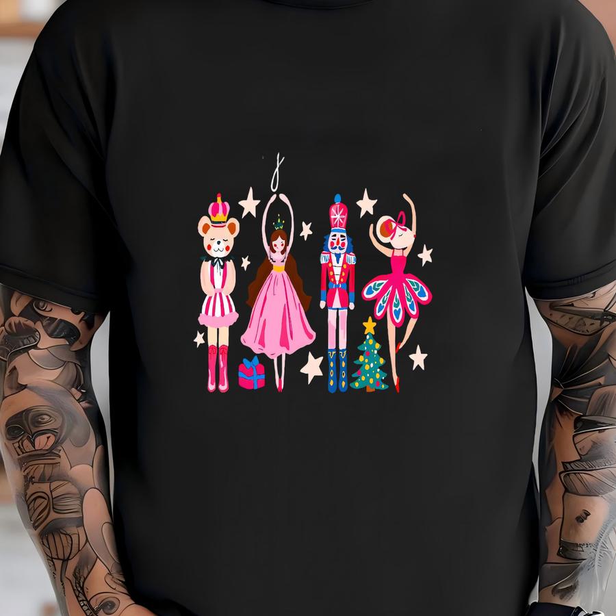 Nutcracker Sweatshirt And Hoodies , Christmas Nutcracker Shirt, Christmas Tee, Christmas Gift For Her, Christmas Gift For Kids T-shirt