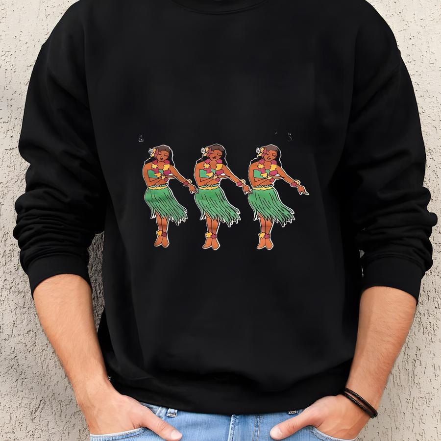 Free Spirit Hulalani Hawaiian Surfing Tshirt Sweatshirt