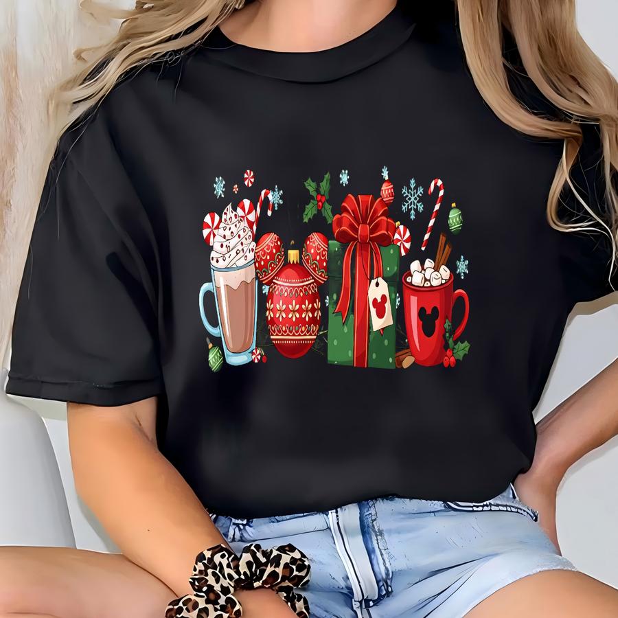 Christmas Coffee Sweatshirt, Coffee Shirt, Christmas Latte Shirt, Coffee Lover Gift, Coffee Lover Shirt, Christmas Shirt,christmas Latte Tee T-shirt