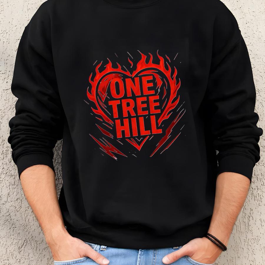 One Tree Hill Graphic Sweatshirt: Cozy Fan Apparel Sweatshirt