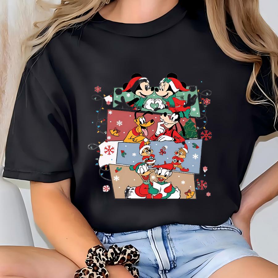 Santa Hoodie, Very Merry Christmas Party Tee, Land Vacation Family Matching Shirt T-shirt