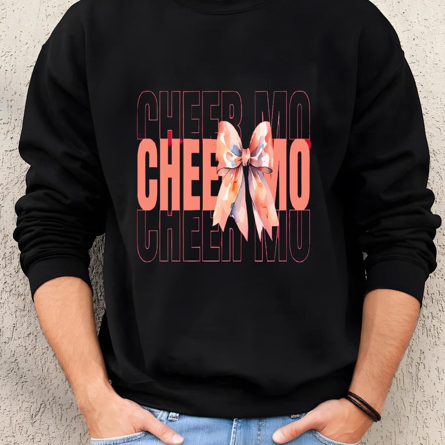 Personalized Cheer Mom T-shirt: Game Day Team Apparel Sweatshirt