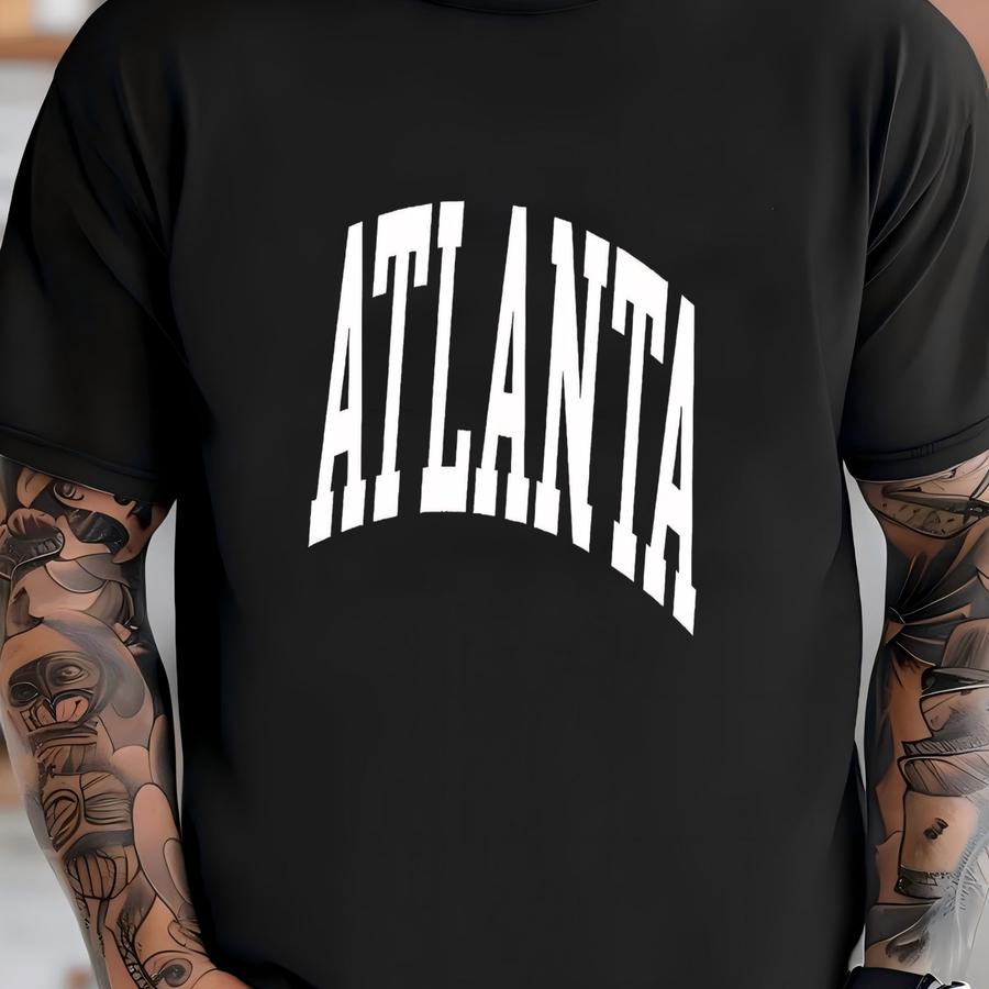 Atlanta Sweatshirt, Atlanta Georgia, Atlanta Gift, Crewneck Sweatshirt, Travel Sweatshirt, Gift For Her T-shirt