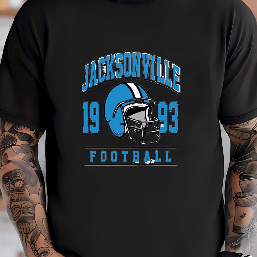 Vintage Jacksonville Football Unisex Sweatshirt,jacksonville Football Tshirt, Game Day Football, American Football, Mascot Game Day Tee T-shirt