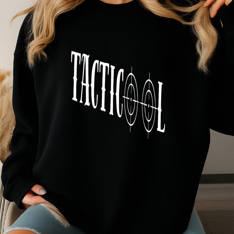 ® Tacticool T-shirt, Funny Gun Shirt For Men, Tactical Design Shirt, Firearm Tee, Pro Gun Rights Shirt, Military Humor Gift Sweatshirt