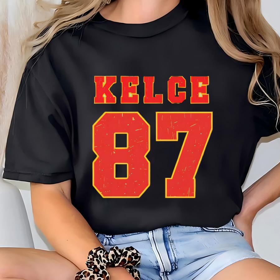 Go Taylor’s Fiancé Shirt, Travis Kelce 87 Football Era Tee, Vintage Game Day Swiftie Fan Top, Funny Concert Outfit, Gameday Sweatshirt T-shirt
