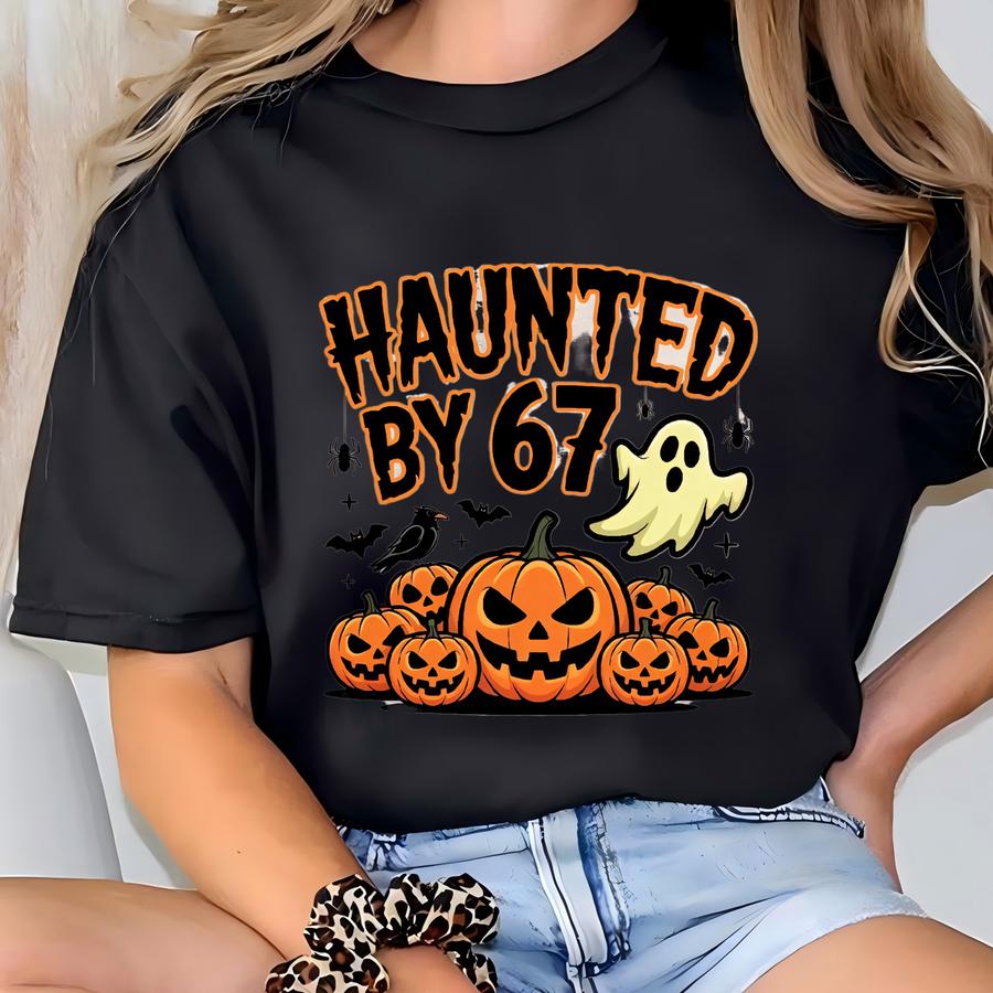 6 7 Meme Shirt, Funny Skeleton Hands Tee, Halloween Couples Shirt, Shirt, Six Seven Hoodie, 67 Couples Tee T-shirt