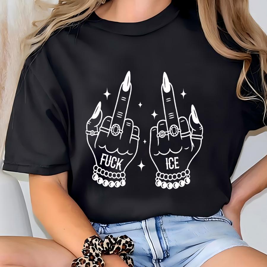 Ice Shirt, Anti- Ice T Shirt, Abolish Ice Shirt, Human Rights Activist, Activism Apparel, Chinga La Migra Shirt T-shirt