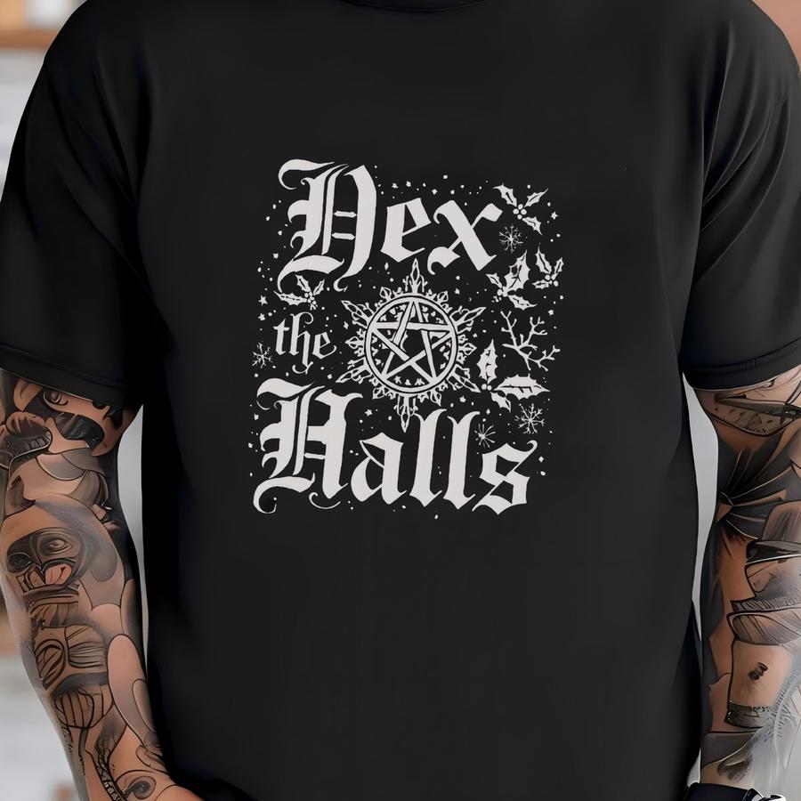 Goth Christmas Shirt Christmas Shirts Witchy Christmas Tshirt Holiday Shirt Yule Shirt Gothic Christmas Tee Christmas Pajamas T-shirt