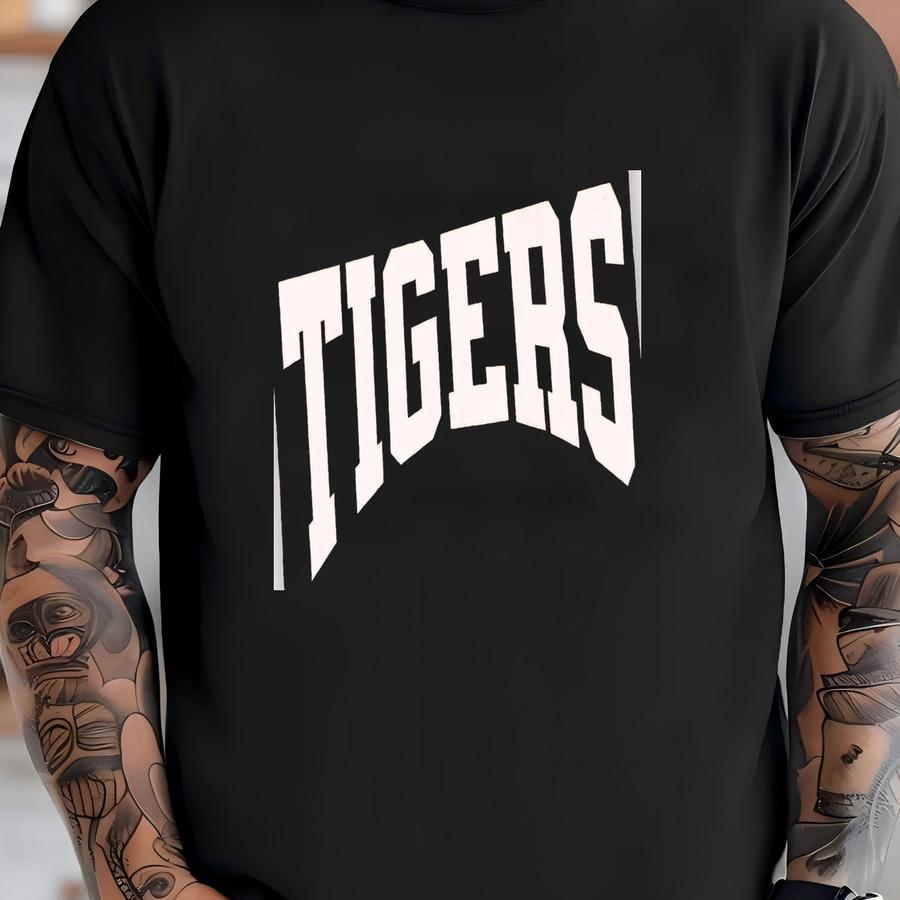 Vintage Tigers Hoodie: Game Day Tee T-shirt