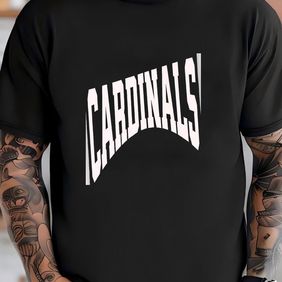 Vintage Cardinals Hoodie: Distressed Mascot Tee T-shirt