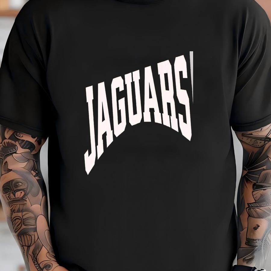 Jaguars Mascot Hoodie: Distressed Game Day Tee T-shirt