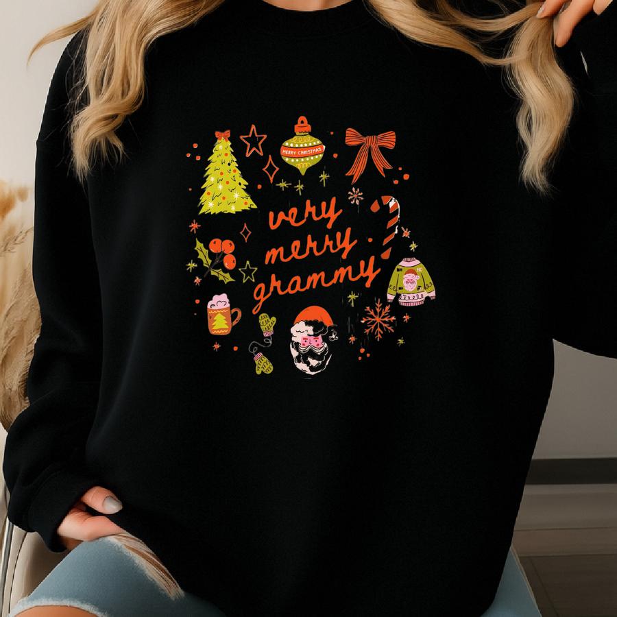 Grammy Sweatshirt, Grandma Shirt, Mothers Day Gifts New Grandma Crewneck, Grandmother Crew Neck Sweatshirt