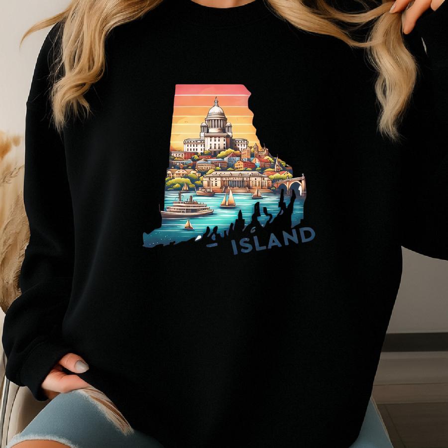 Island State Shirt, State Sweatshirt, Island T-shirt, Island Trip Gift, Island Souvenir, Island Trip Sweatshirt