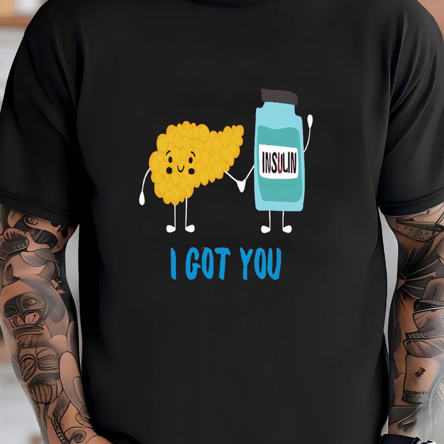 Funny Diabetics Hoodie, Awareness Crewneck, Awareness Month Gift, Diabetes Awareness Shirt, Cute Diabetes Shirt, Diabetic Friends Gift T-shirt