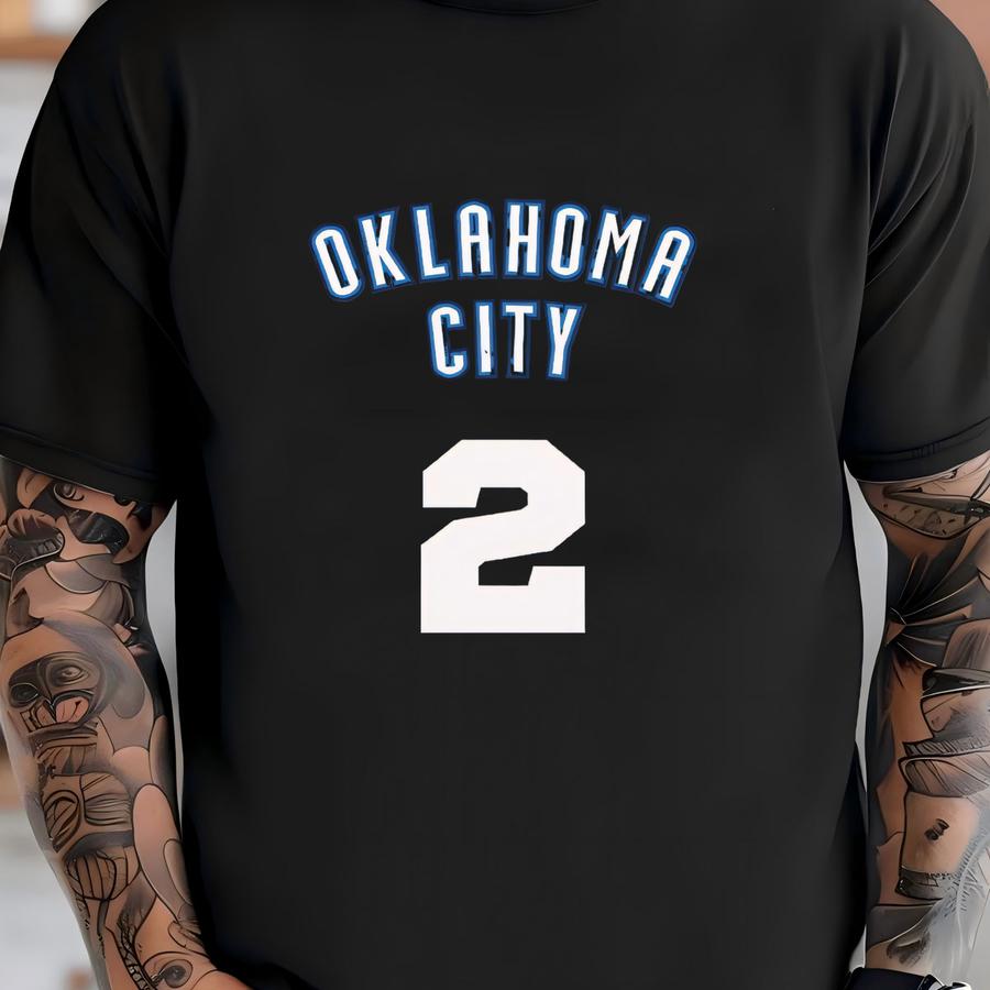 Shai Gilgeous-alexander Vintage 2008 Oklahoma City Basketball Jersey - Retro Sports Shirt, Throwback Basketball, Athletic Apparel T-shirt