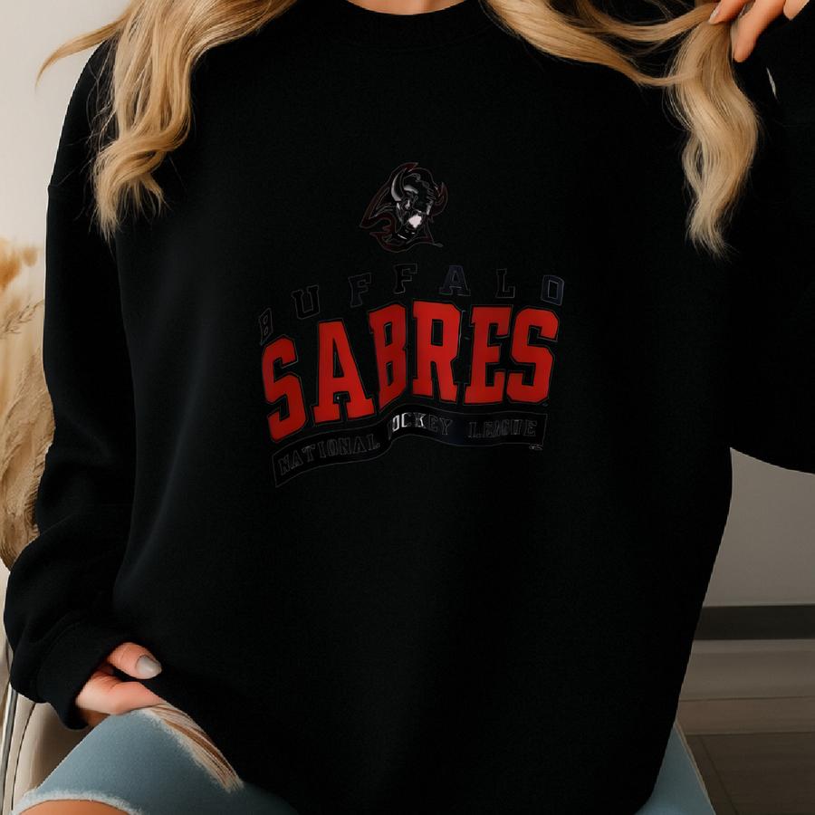 Vintage 1990s Buffalo Sabres Sweatshirt/ / Pro Player Usa/ L Sweatshirt