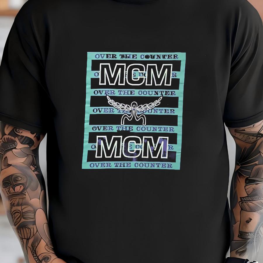 Vintage Mcm O.t.c Mode Creation Munchen 1990s T Shirt Size Medium To Large / 1990s Fashion Designer Streetwear Shirt / Made In Italy T-shirt