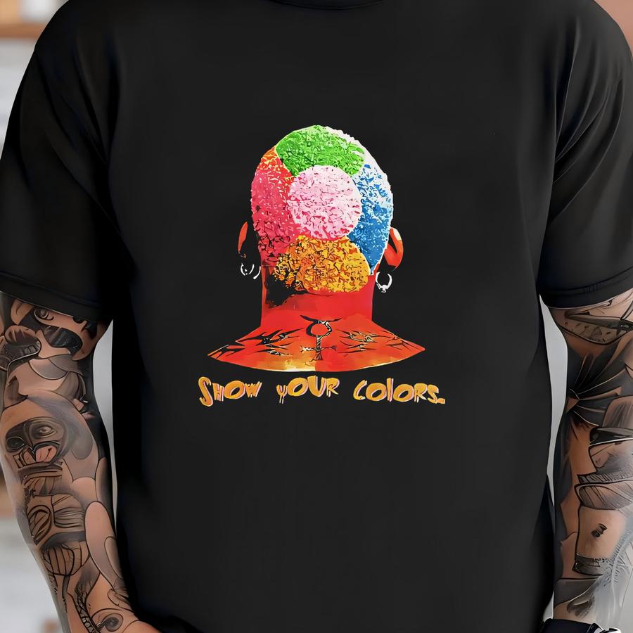 Show Your Colors Streetwear Tee T-shirt