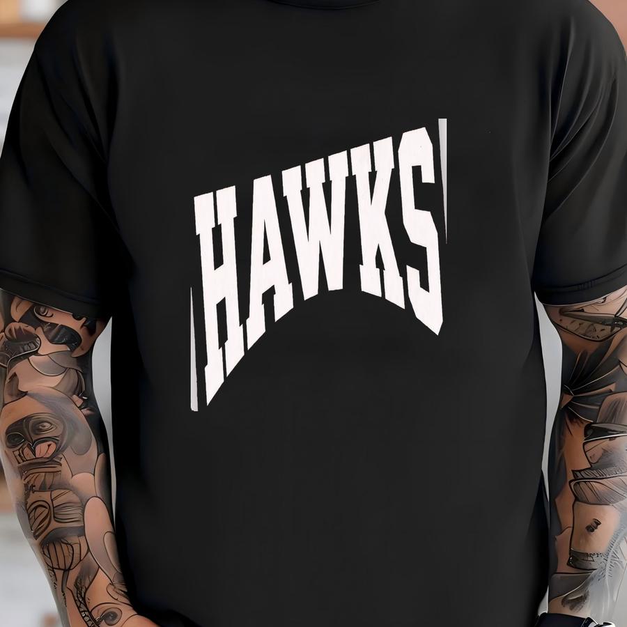 Vintage Hawks Mascot Hoodie: Game Day Tee T-shirt