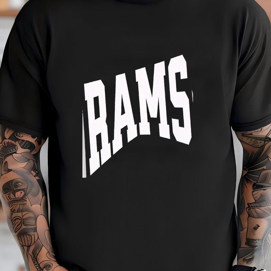 Vintage Rams Hoodie: Game Day Tee T-shirt