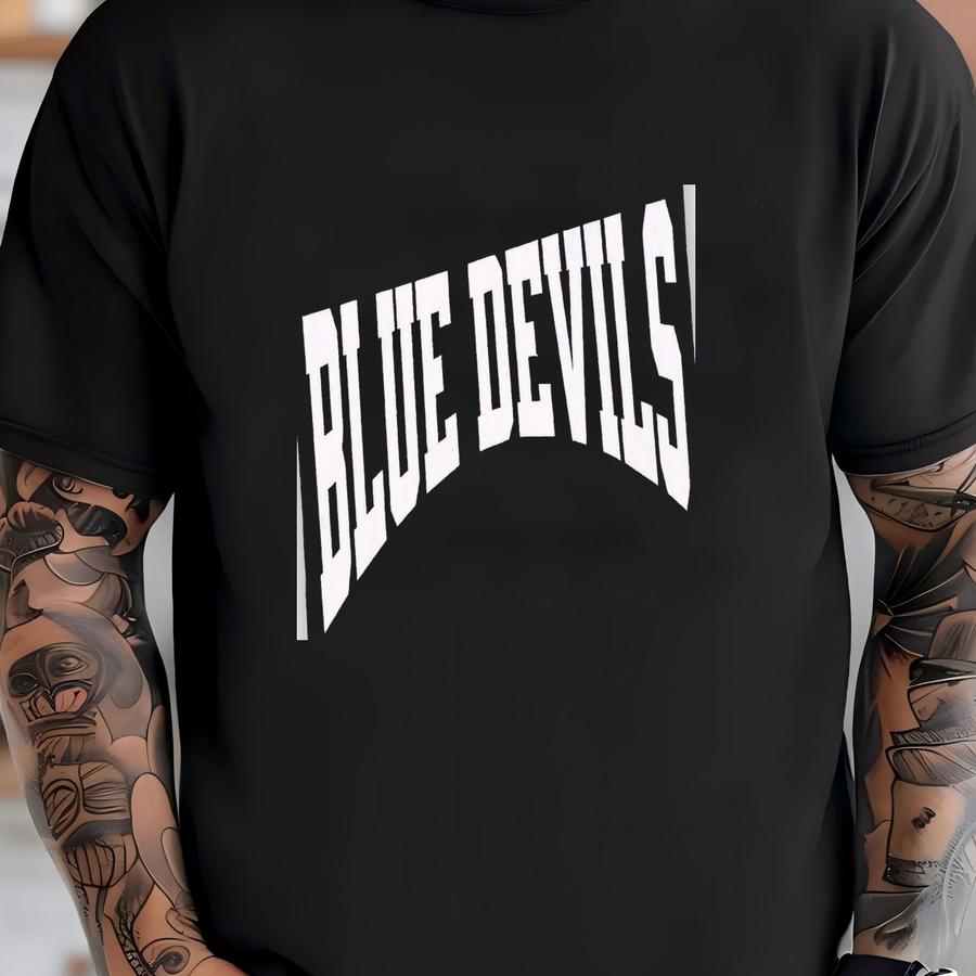 Vintage Blue Devils Hoodie: Game Day Tee T-shirt