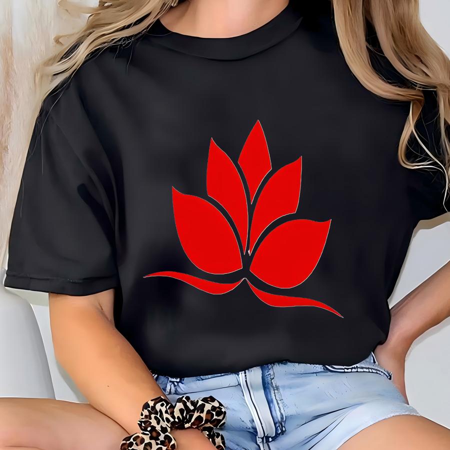 ® Lotus Flower Shirt, Yoga Shirt, Nature-inspired Tee, Yoga Gift, Meditation-spiritual Shirt, Floral Shirt For Christmas Gift T-shirt