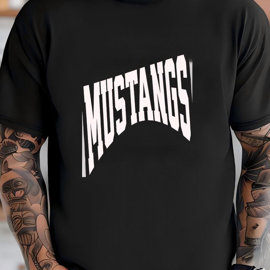 Vintage Mustangs Shirt: Game Day Tee T-shirt