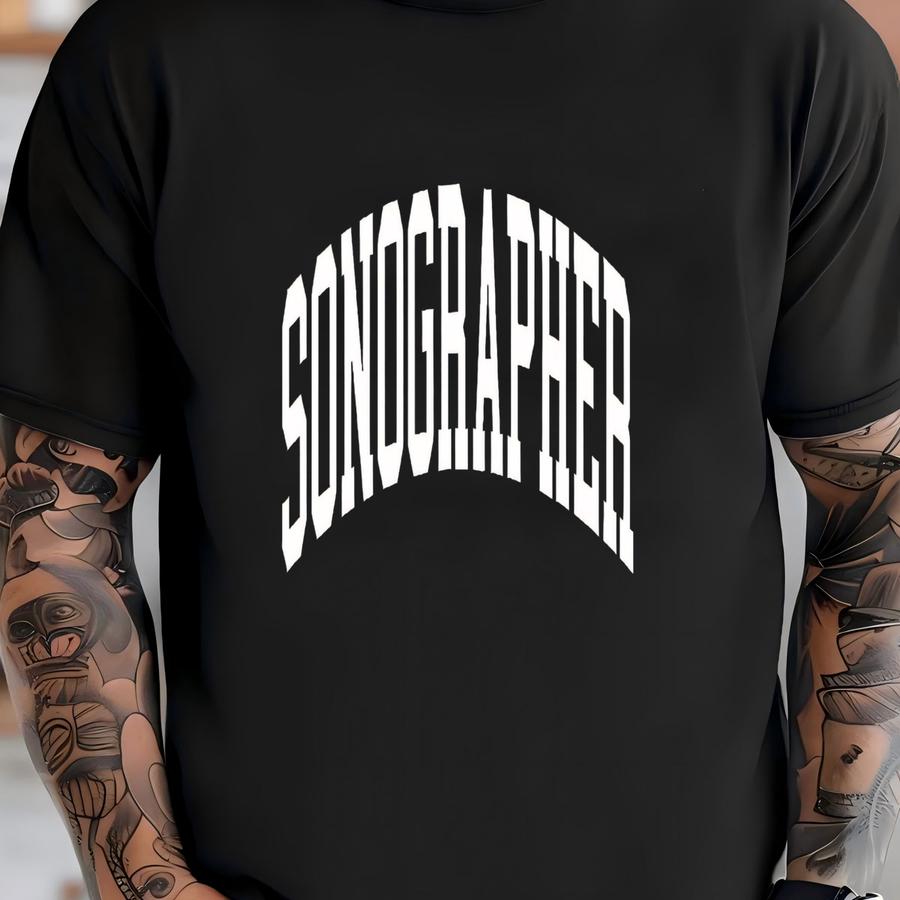 Sonographer Sweatshirt, Sonographer Pullover, Crewneck Sweatshirt, Gift For Her, Graduation Gift T-shirt