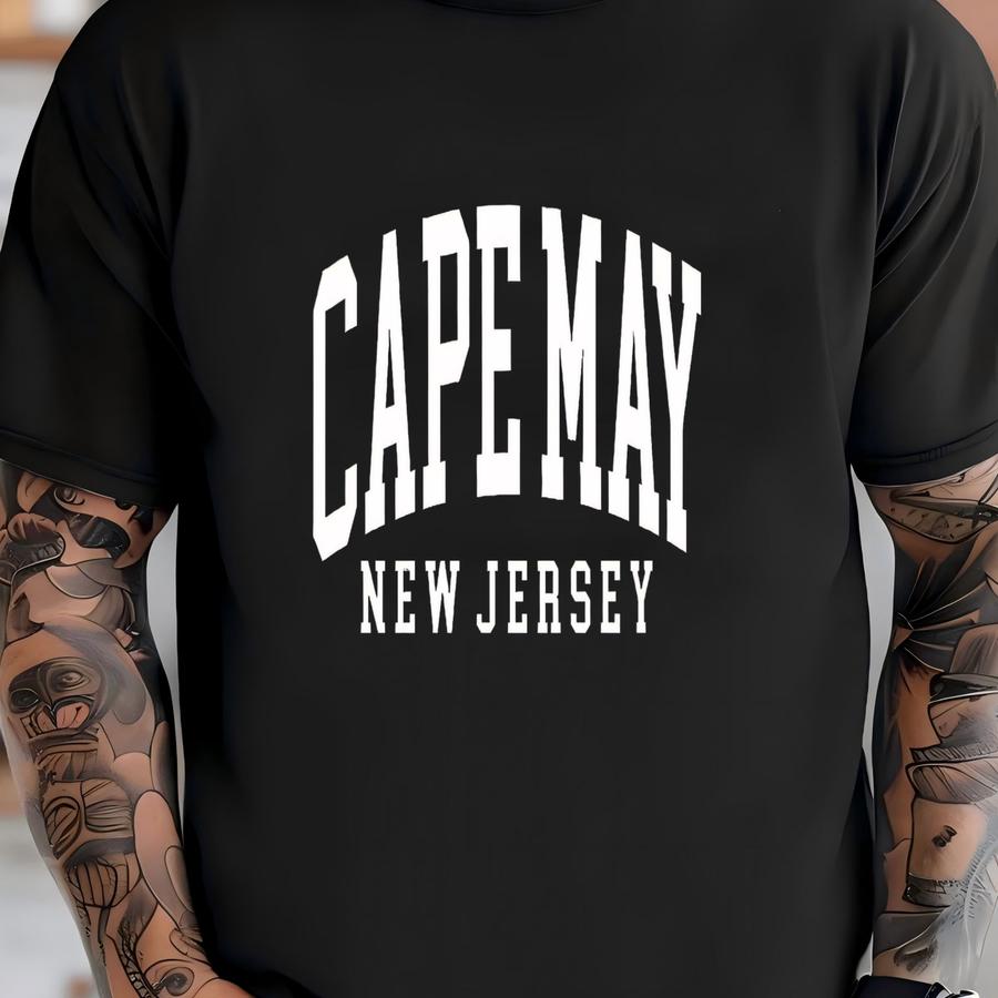 Cape May Sweatshirt, Cape May New Jersey, Travel Sweatshirt, Crewneck Sweatshirt, Gift For Her, Beach Vacation T-shirt