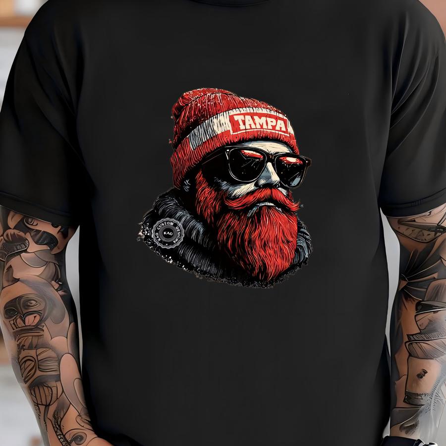 Tampa Bay Mascot Sweatshirt, Football Sports Gear, Buccaneer Graphic Shirt, Game Day Sweater, Unisex Buccaneer Graphic Crewneck T-shirt