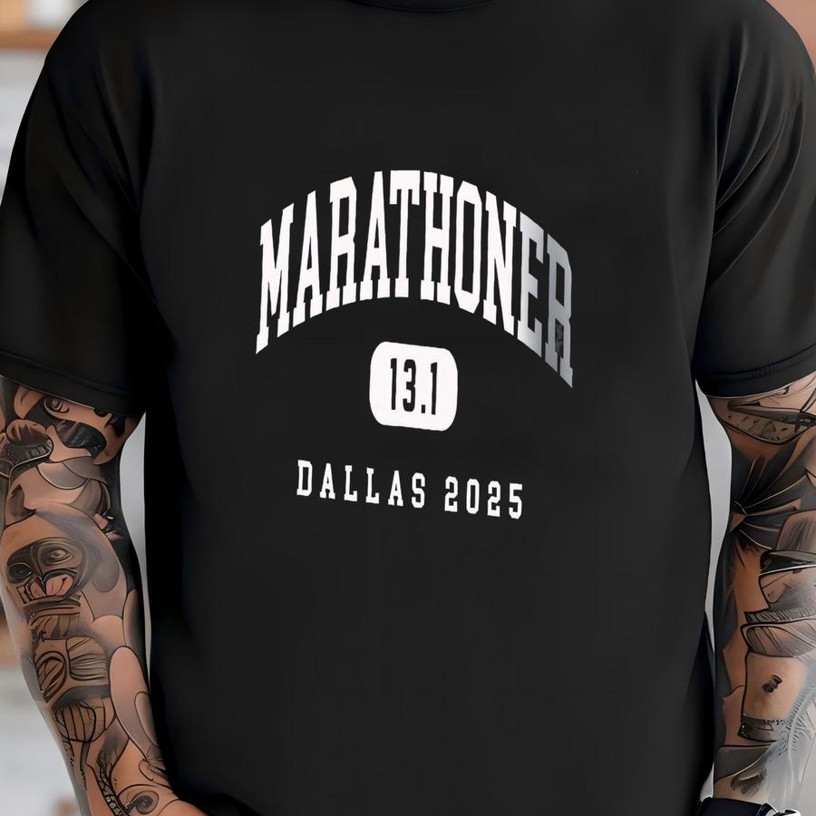 Marathoner Custom ® Sweatshirt Gift For Marathon Runner Marathon Shirt Unisex Premium Marathon Finisher Sweatshirt T-shirt