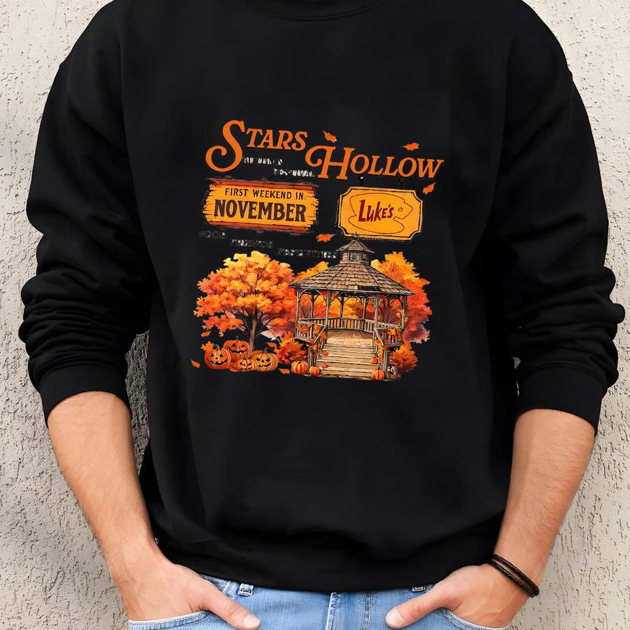 Stars Hollow Shirt Connecticut Autumn Festival T-shirt Luke's Diner Founded 1779 Tee Book Club Rory Fall Aesthetic Sweatshirt