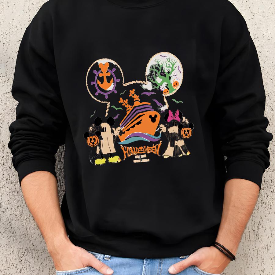 Halloween Cruise Shirt, ,  Ghost Cruise Tee, Halloween Scary Cruise Shirt, Horror Cruise Tee 164026 Sweatshirt