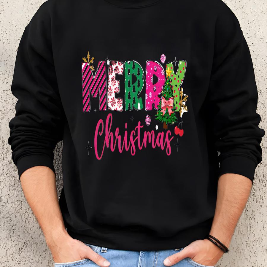 Merry Christmas Sweatshirt For Women: Happy Xmas Gift Sweatshirt