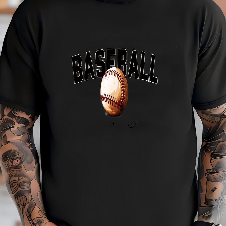 Baseball Sweatshirt, Sports Crewneck Jumper, Athletic Pullover, Team Fan Gift, Casual Sporty Top T-shirt