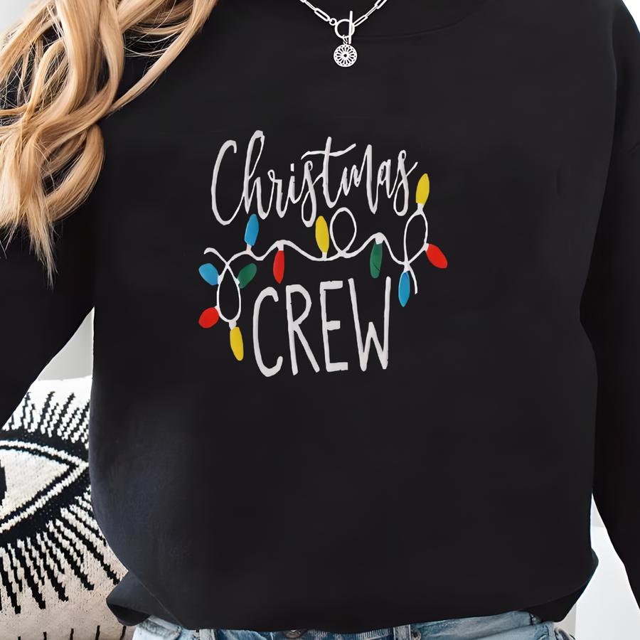 Christmas Crew Family Matching Sweatshirt, Family Matching Christmas, Christmas Couple Matching, Mama Papa Mini Christmas Shirt Sweatshirt