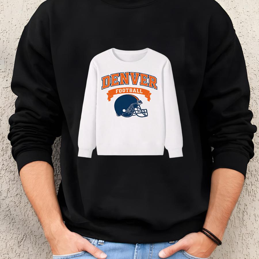 Classic Denver Football Sweatshirt Sweatshirt