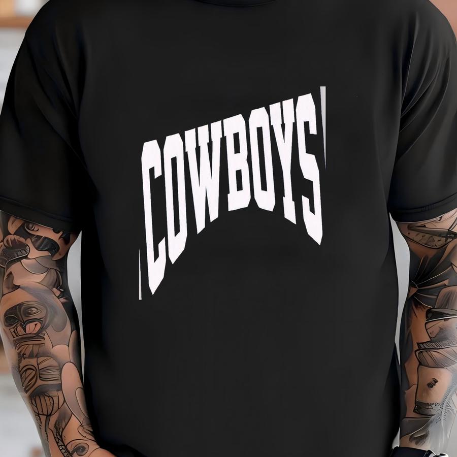 Vintage Cowboys Hoodie: Retro Football Game Day Tee T-shirt