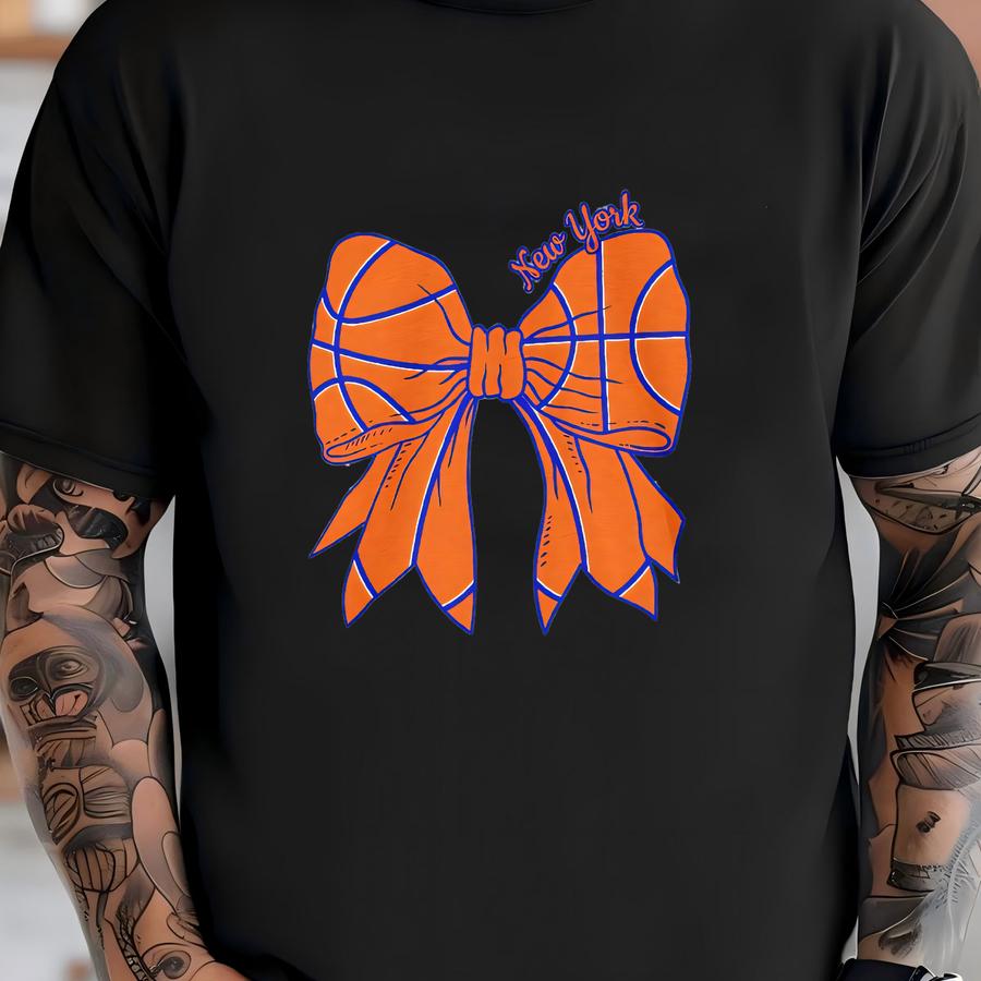 New York Basketball Unisex Apparel, Mens Womens Hoodies/crewneck Sweatshirts/hoodies, Gift Sports Fan, Game Day Outfit, Sketch Heart T-shirt