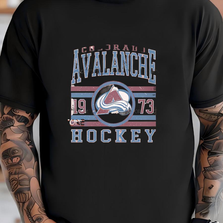 Vintage Colorado Avalanche Sweatshirt, Retro Colorado Shirt, Avalanche Hockey Fan Shirt, Colorado Sweatshirt, Avalanche Hockey Youth Tee T-shirt