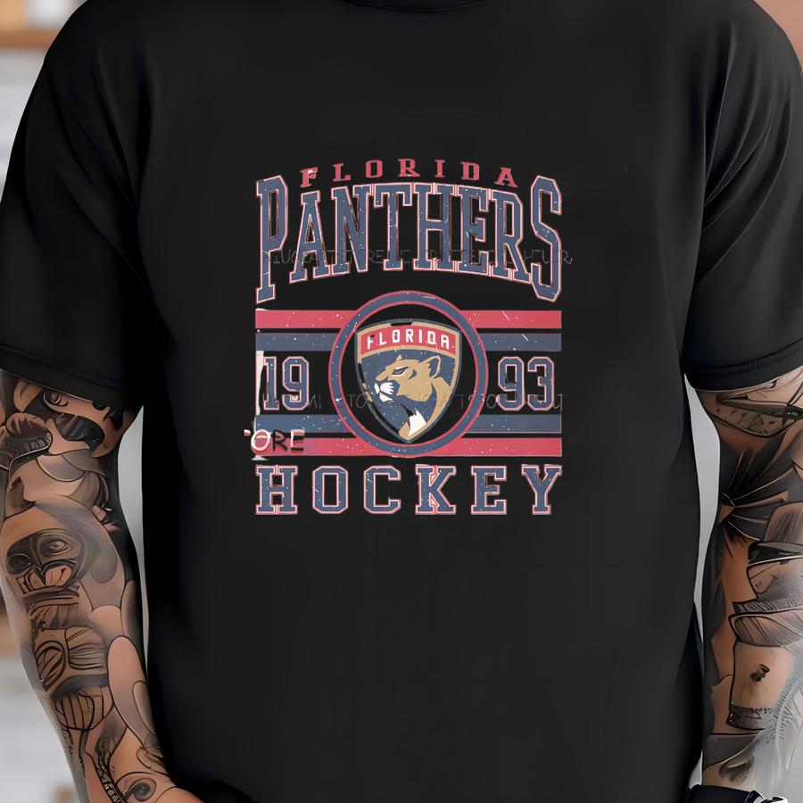 Vintage Florida Panthers Sweatshirt, Retro Florida Shirt, Panthers Hockey Fan Shirt, Florida Sweatshirt, Panthers Hockey Youth Tee T-shirt