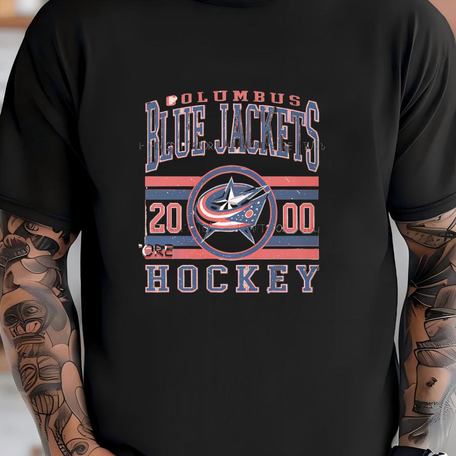 Vintage Columbus Blue Jackets Sweatshirt, Retro Columbus Shirt, Blue Jackets Hockey Fan Shirt, Columbus Sweatshirt, Blue Jackets Youth Tee T-shirt
