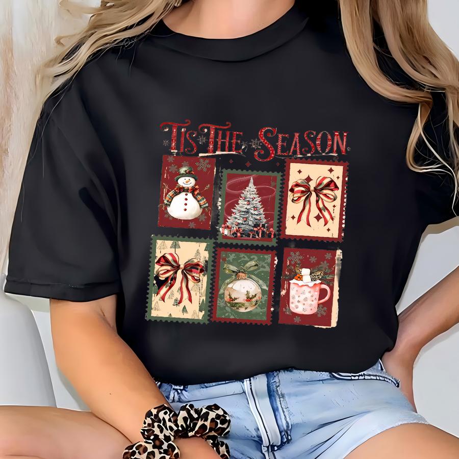Tis The Season Shirt, Cute Christmas Shirt, Holiday Apparel, Christmas Decor, Merry Christmas, Winter Shirt, Nutcracker Shirt, Santa Tshirt T-shirt