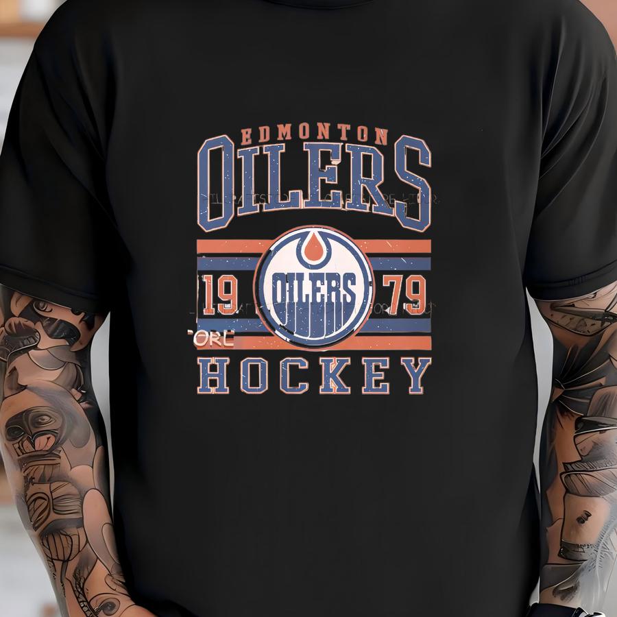 Vintage Edmonton Oilers Sweatshirt, Retro Edmonton Shirt, Oilers Hockey Fan Shirt, Edmonton Sweatshirt, Oilers Hockey Youth Tee T-shirt